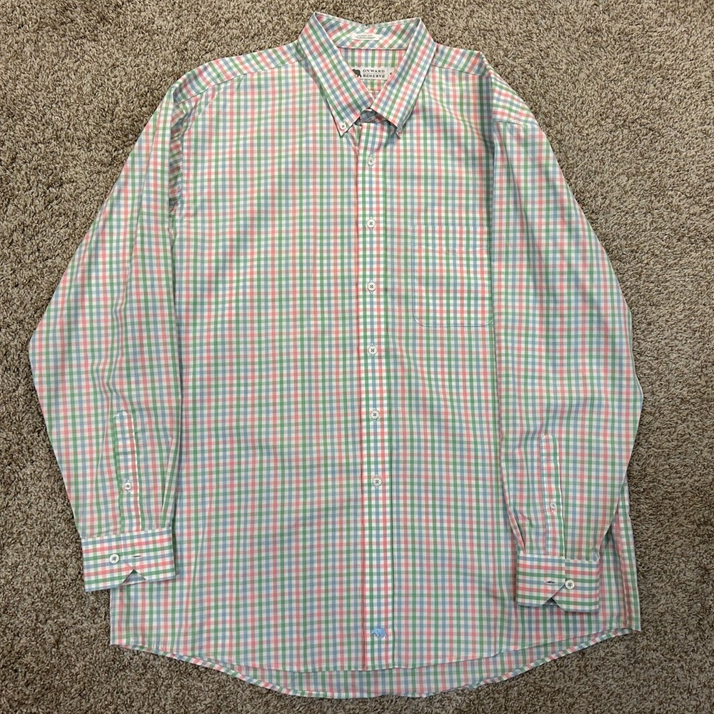 NWOT - Onward Reserve Classic Fit Button Down Shirt - size XL